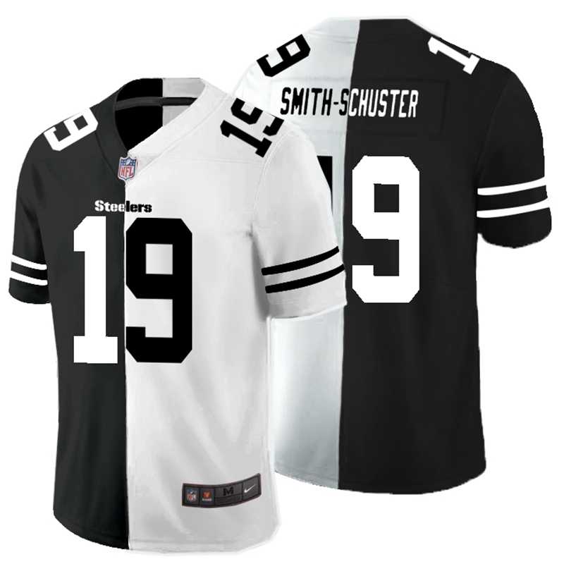 Nike Steelers 19 JuJu-Smith Schuster Black And White Split Vapor Untouchable Limited Jersey Dyin,We sell and wholesale Nike Steelers 19 JuJu-Smith Schuster Black And White Split Vapor Untouchable Limited Jersey Dyin on line form chian!